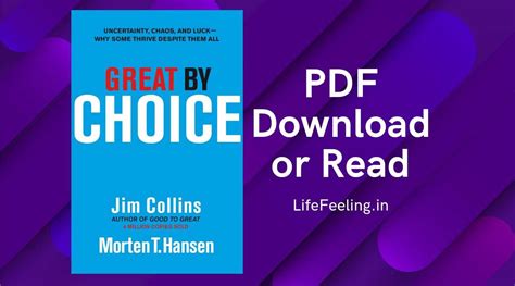 Great by Choice by Jim Collins PDF Download [PDF] - LifeFeeling