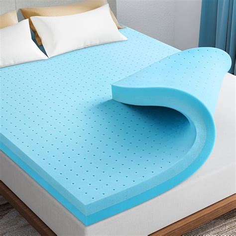 Maxzzz 4 Inch Mattress Topper Full Cool Gel Memory Foam Mattress Topper Bed Topper Mattress