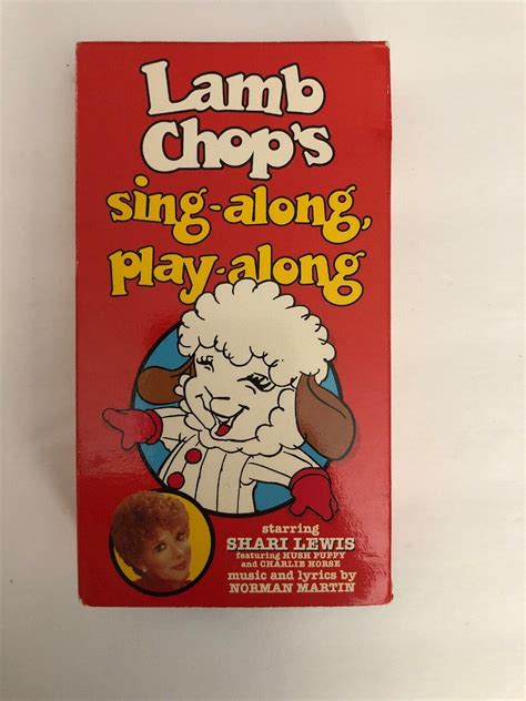 Lamb Chop S Sing Along Play Along Vhs Shari Lewis Tested Rare