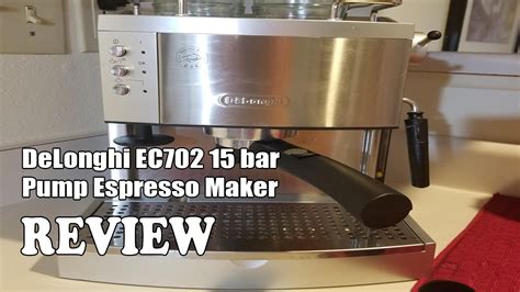 Delonghi Ec Bar Pump Espresso Maker Review Youtube