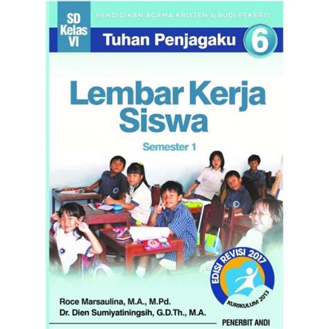 Jual Lembar Kerja Siswa Tuhan Penjagaku 6 Semester 1 Pendidikan Agama