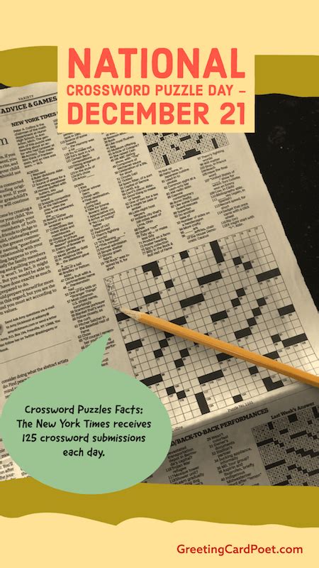 National Crossword Puzzle Day Featuring FAQs, Quotes, Fun Facts, Tips