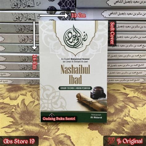 Jual Terjemah Nashoihul Nashaihul Nasoihul Ibad Saku Lengkap Dengan