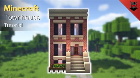 Minecraft: How to Build a New York City Townhouse | Townhouse (Tutorial) - YouTube