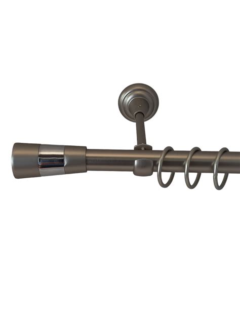 Купить Карниз для штор Orvit Валео металевий однорядний гладка труба ...