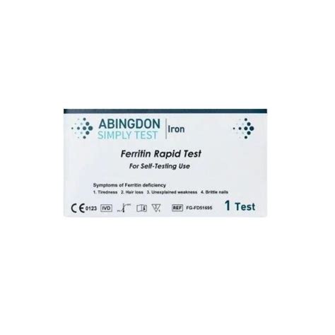 Iron Ferritin Rapid Self Check Test | Ballyduff Pharmacy