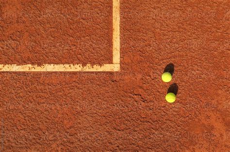 "Detail Of A Clay Court Of Tennis" by Stocksy Contributor "Bisual ...