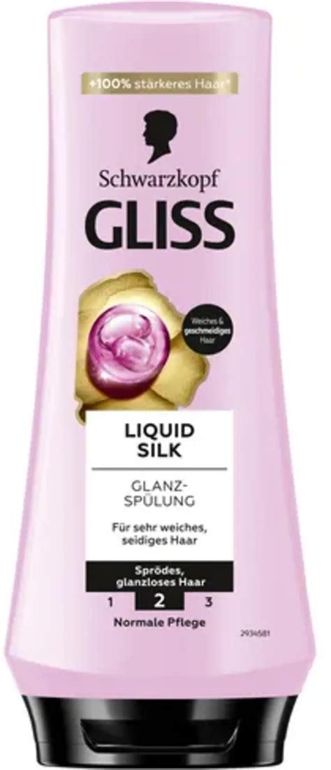 Schwarzkopf GLISS KUR Liquid Silk fény hajbalzsam 200 ml oh feliz