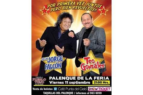 Cancelan Presentaci N De Jo Jo Jorge Falc N Y Teo Gonz Lez Por