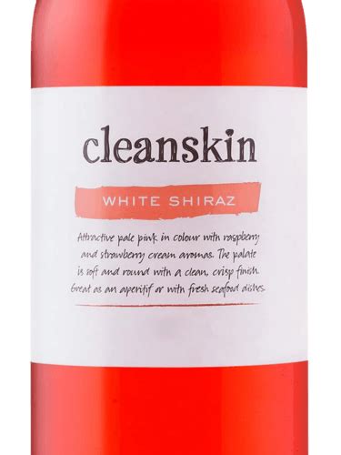 Cleanskin White Shiraz Vivino Us