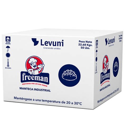 MANTECA VEGETAL FREEMAN – Levuni