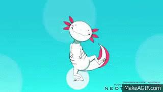 Dancing Axolotl on Make a GIF