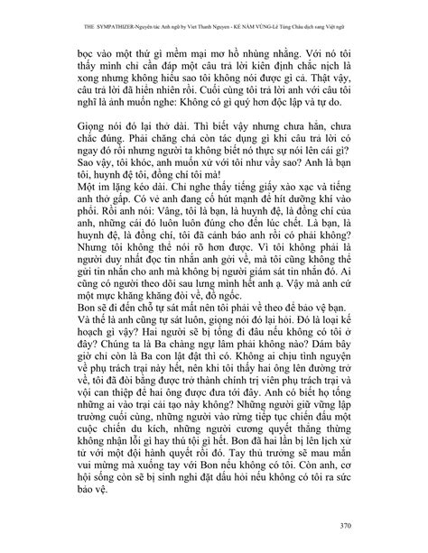 KẺ NẰM VÙNG - THE SYMPATHIZER