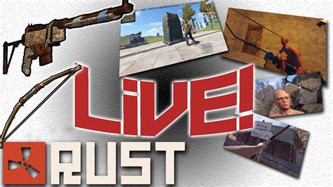 Solo Survival Vanilla Rust Live Youtube