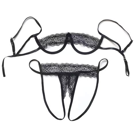 Bộ Đồ Lót Nữ Lọt Khe Ren Sexy Xuyên Thấu Gợi Cảm Bộ Nội Y Lingerie Sexy Quyến Rũ Gợi Cảm Cho Nữ