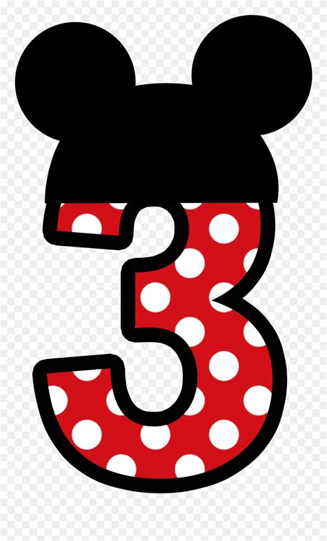 Clipart Minnie Mouse Rd Birthday Img Berry