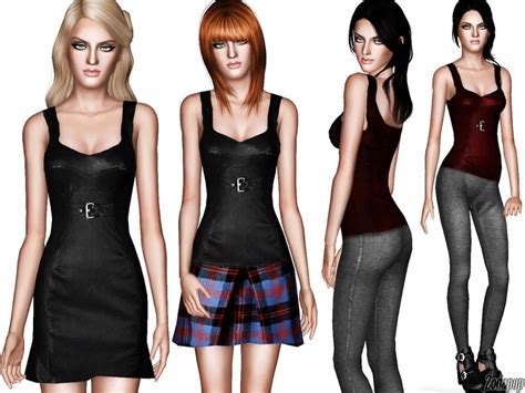 The Sims Resource Fashion Set 14