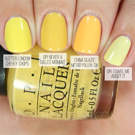 Opi Nail Polish Yellow