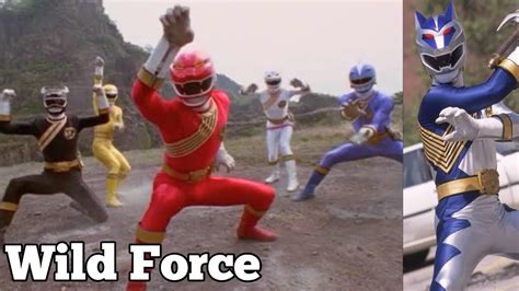 Power Rangers Wild Force Morphs Youtube