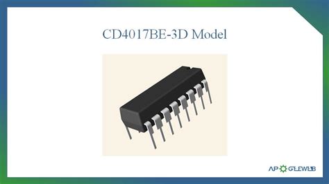 CD4017BE Counter: Datasheet, Pinout and CAD Models