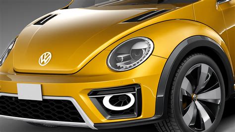 Volkswagen Beetle Dune Concept D Model Ds C D Fbx Lwo