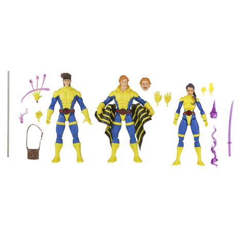 Marvel Legends Series Banshee Gambit And Psylocke Jim Lee Uniform