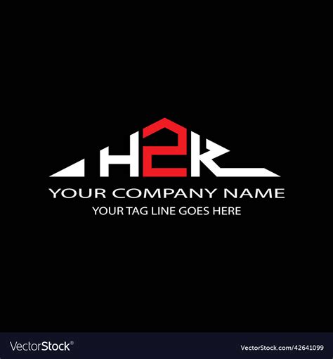 Hzk letter logo creative design with graphic Vector Image