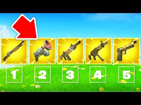 Faire Top Seulement Avec Les Armes Mythique Youtube