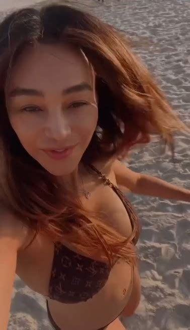 Verona Pooth im knappen Bikini was für ein Anblick