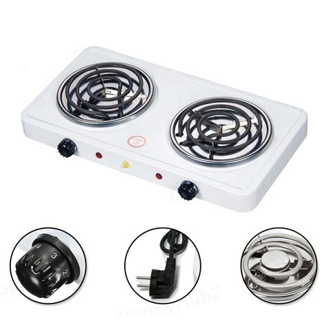 Portable Electric Stove Double Burner Hot Plate Shopee Philippines