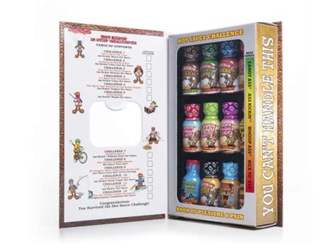 Hot Sauce Challenge mit 12 teuflisch scharfen Soßen ausgefalleneSachen