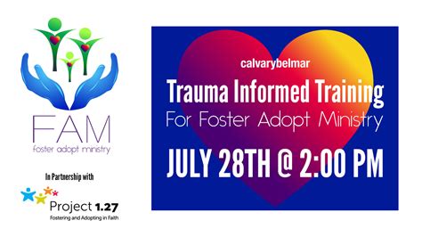 Trauma Informed Training Foster Adopt Ministry — Foothills Calvary