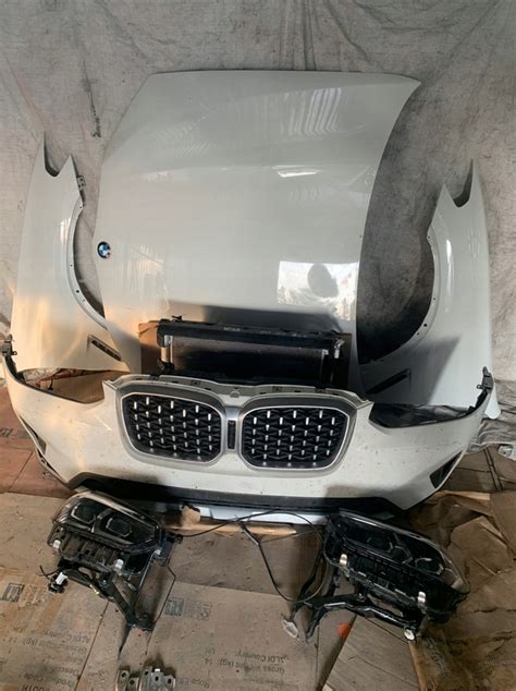 BMW X3 G01 X4 G02 LIFT kompletny PRZÓD ZDERZAK MASKA LAMPY PAS X LINE