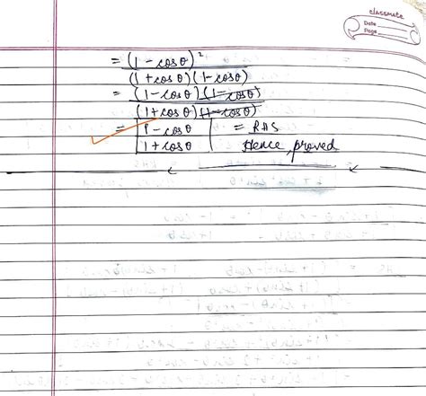 RD Sharma Solutions For Class 10 Trigonometric Identities Exercise 11 1