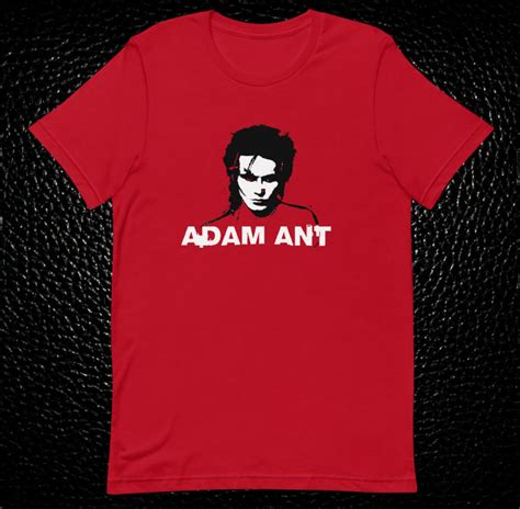 Adam Ant T Shirt Options Etsy