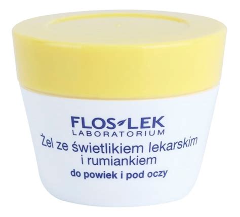 FlosLek Laboratorium Eye Care гел за околоочната зона с очанка и лайка