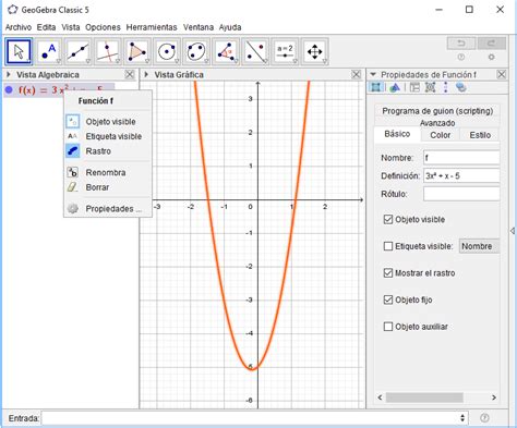 Funciones Y Ecuaciones Lineales Grupo 14 Ejemplos De Funciones En Geogebra