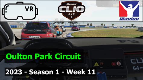 IRacing VR Renault Clio Oulton Park Circuit Renault Clio Cup