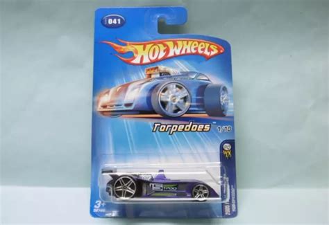 HOT WHEELS TOR SPEEDO 2005 First Editions Torpedoes Collector 41 Long Card 1 64 EUR 4 50
