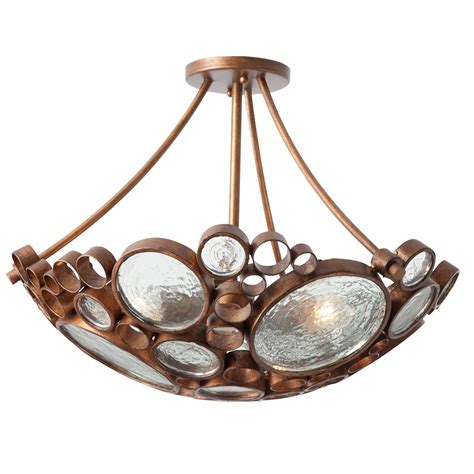 Recycled Glass Chandelier | Foter