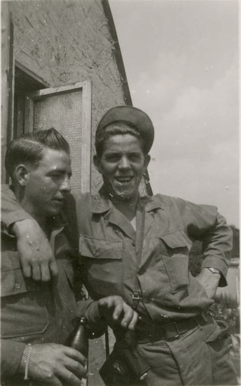 Two Us Soldiers Drinking Beer In Postwar Germany The Digital