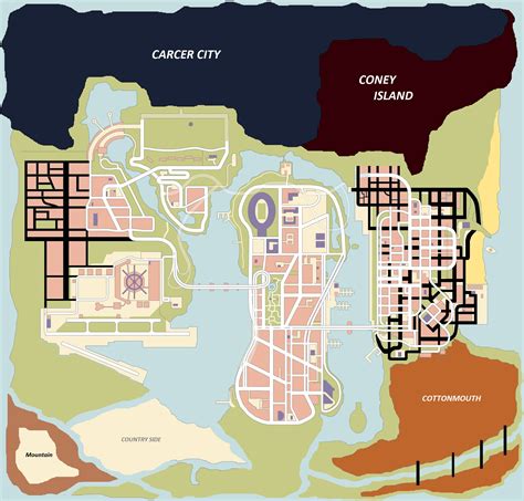 Gta 3 Rampages Map - pixelolpor