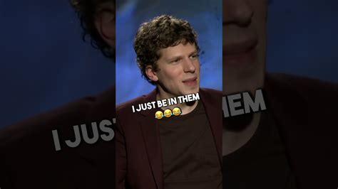 Why Jesse Eisenberg Doesn T Watch His Own Movies YouTube