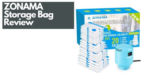 Zonama Vacuum Storage Bags With Electric Air Pump Review Mr Product Reviews