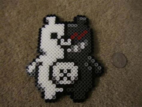 Monokuma Perler By Elizabethnoelle On Deviantart