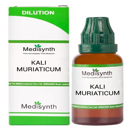 Buy Medisynth Kali Muriaticum M Liquid Ml Online At Discounted