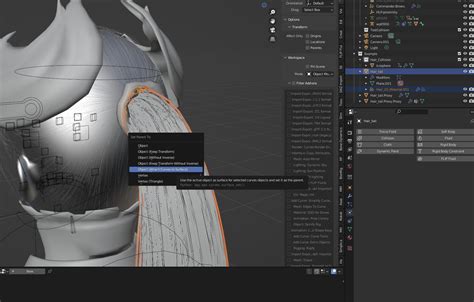 转载and翻译：rig And Simulate Hair Curves On Blender 33 新头发系统的物理模拟 哔哩哔哩