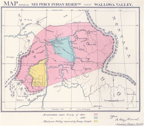 Nez Perce Treaties & Reservation – Josephy Center for Arts & Culture