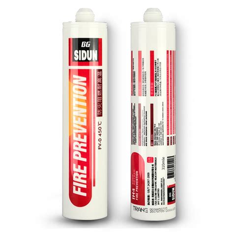 American Ston High Temperature Sealant Fireproof Glass Glue Waterproof