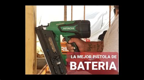 Hitachi Cordless Framing Nailer Review EspaÑol Youtube